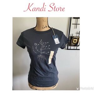 XS Gray Graphic T-Shirt
